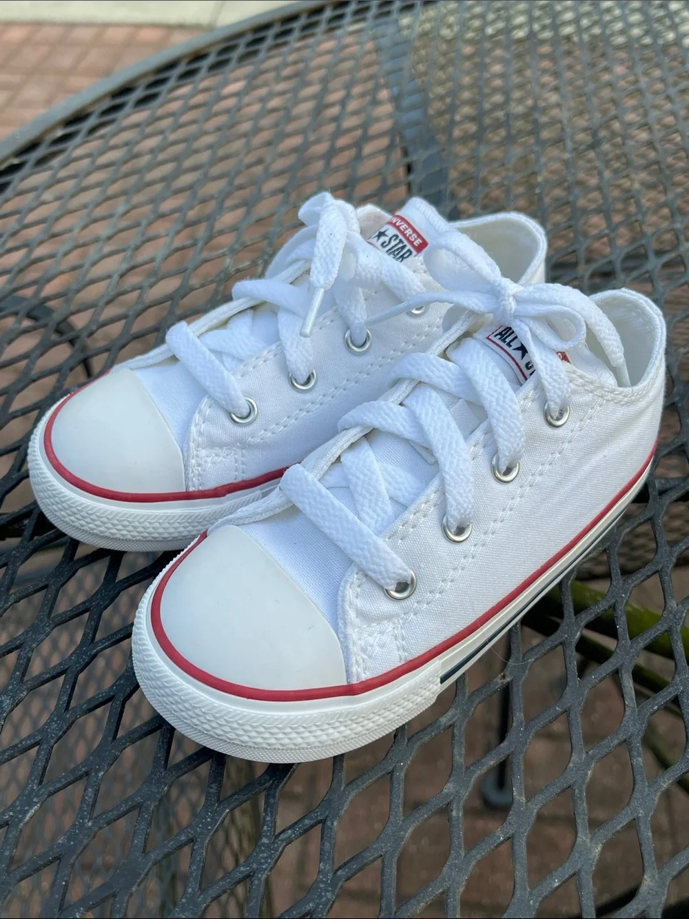 (Infant) Converse Chuck Taylor All Star Ox 'Optic White' 7J256 Size 9